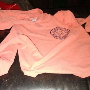 Kids Peach Long Sleeve Shirt
